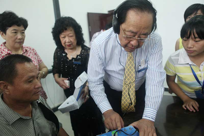 2013年9月，魏基成天籟列車駛入江西吉安