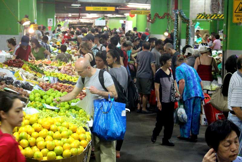 在帕迪市場體驗悉尼市井生活（實習生 魏立憲）