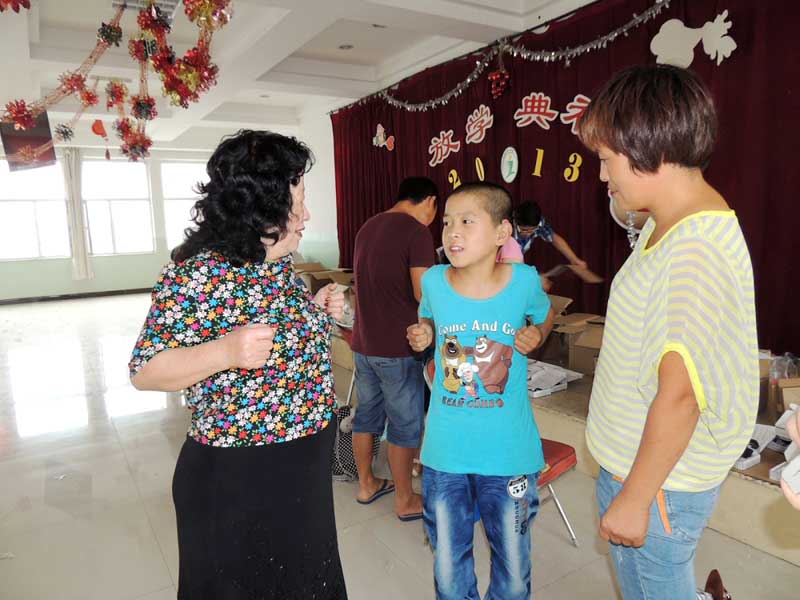 2013年7月，魏基成天籟列車駛入山西太原
