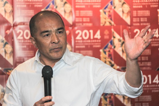 澳華文聯主席余俊武（攝影 李一鳴）