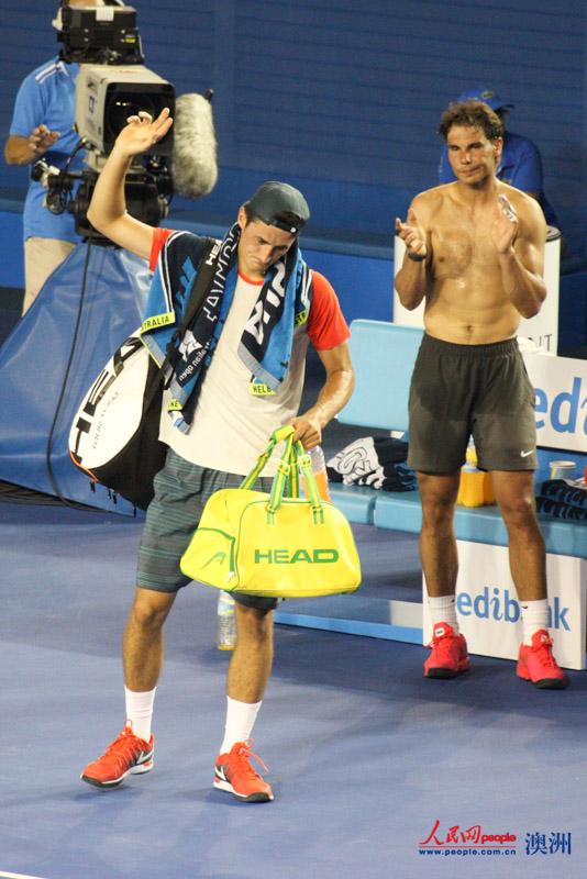 東道主選手因傷退出 納達爾輕松晉級澳網男單第二輪