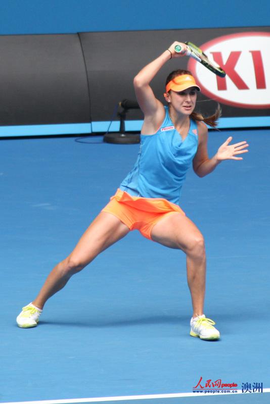 澳網女單第二輪 李娜亮相羅德雷沃球場