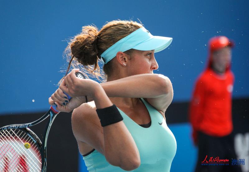 澳網女單第二輪 鄭潔苦戰淘汰美國新秀凱斯