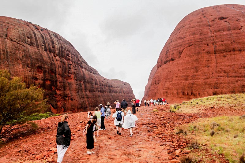 位于卡塔丘塔的瓦帕峽谷是游客必去的觀光點（攝影 馬小龍）