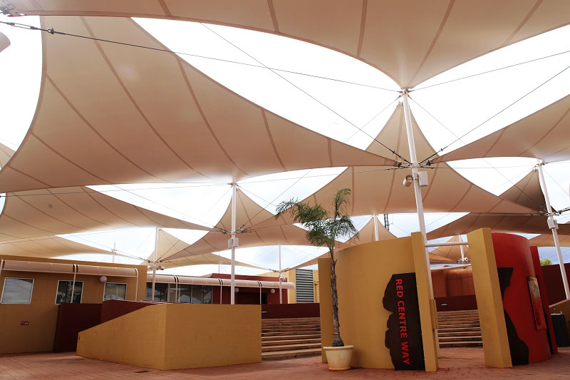  位于烏魯魯的游客中心（攝影 馬小龍）