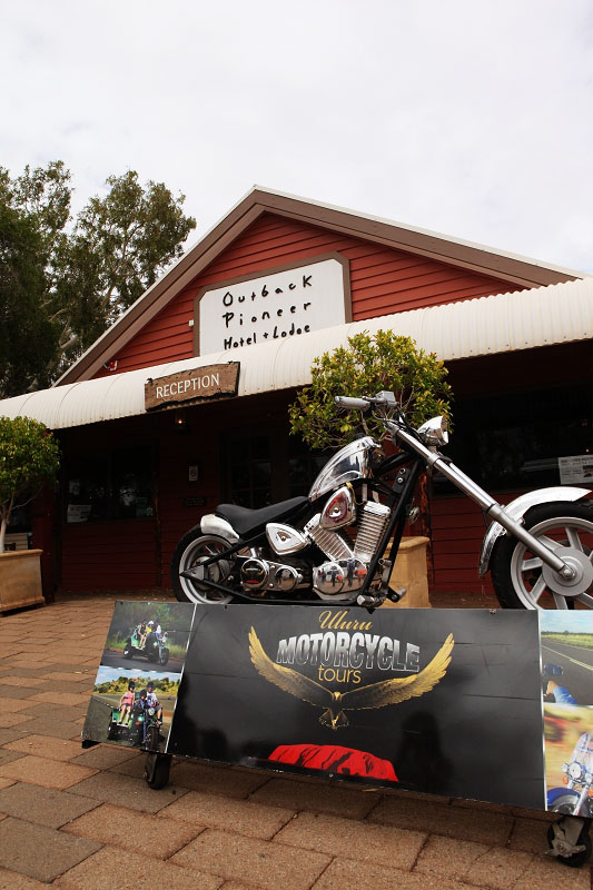 位于烏魯魯的內陸先鋒旅館是背包客和自駕族的最愛（攝影 馬小龍）