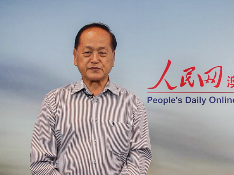 澳洲自由黨華人議會聯合創會主席陳克勛通過人民網向廣大網友拜年