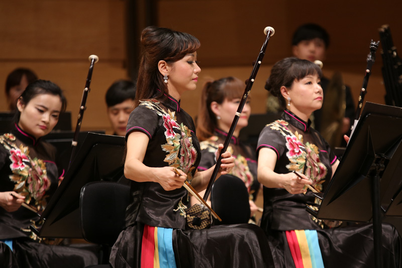 湖南歌舞劇院民族樂團獻藝悉尼慶新年（攝影 李一鳴）