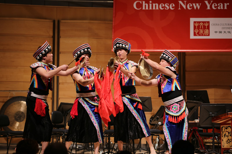 湖南歌舞劇院民族樂團獻藝悉尼慶新年（攝影 李一鳴）