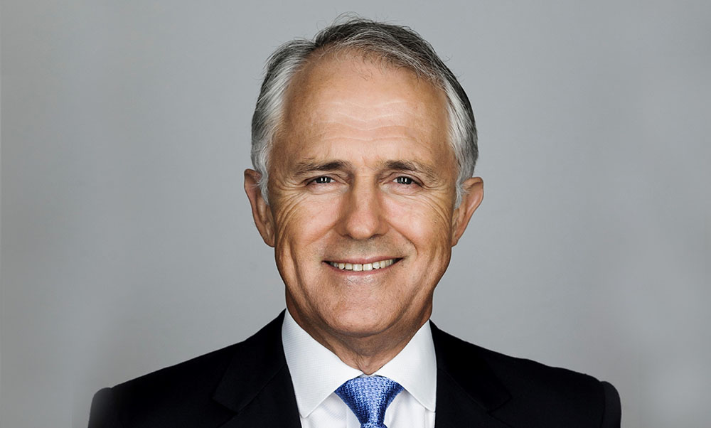 澳大利亞聯邦總理馬爾科姆?特恩布爾