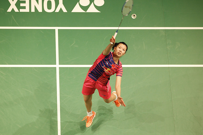 李雪芮淘汰隊友王適嫻晉級澳羽公開賽四強（攝影 徐巖冰）