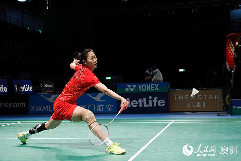 李雪芮無緣澳羽公開賽決賽（攝影 賀吉）