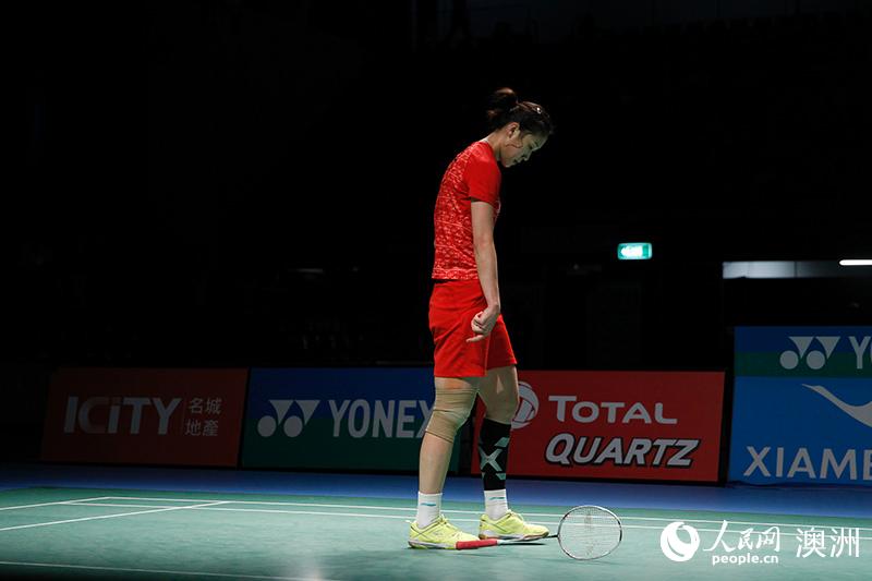 孫瑜惜敗內瓦爾獲亞軍（攝影 徐巖冰）