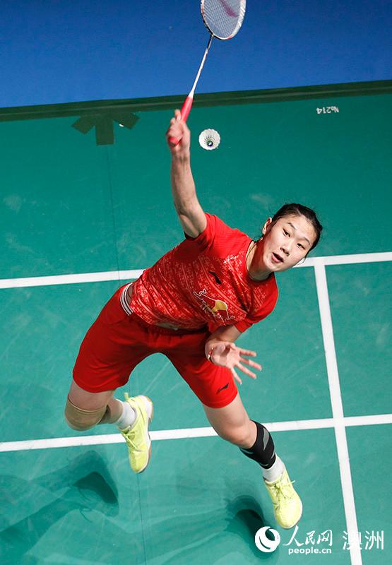 孫瑜惜敗內瓦爾獲亞軍（攝影 徐巖冰）