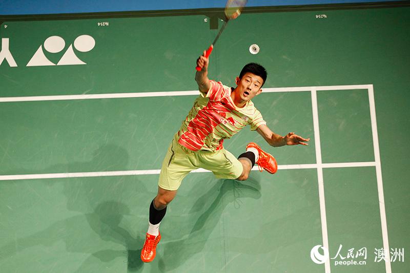 諶龍爆冷止步澳羽公開賽八強（攝影 徐巖冰）