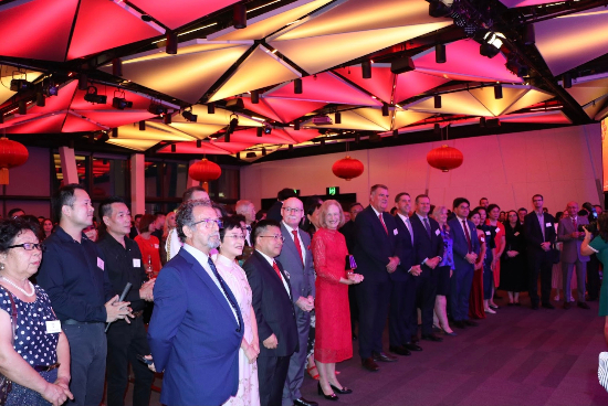 2023年第七屆“當考拉遇見熊貓”——中澳友好微視頻大賽頒獎典禮現場(攝影 張舒惠)