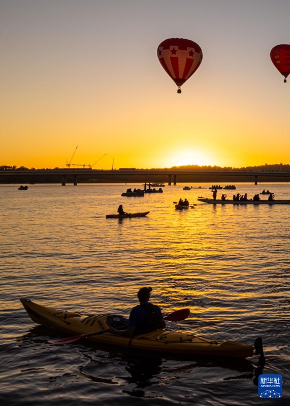 澳大利亞堪培拉舉行熱氣球節【2】