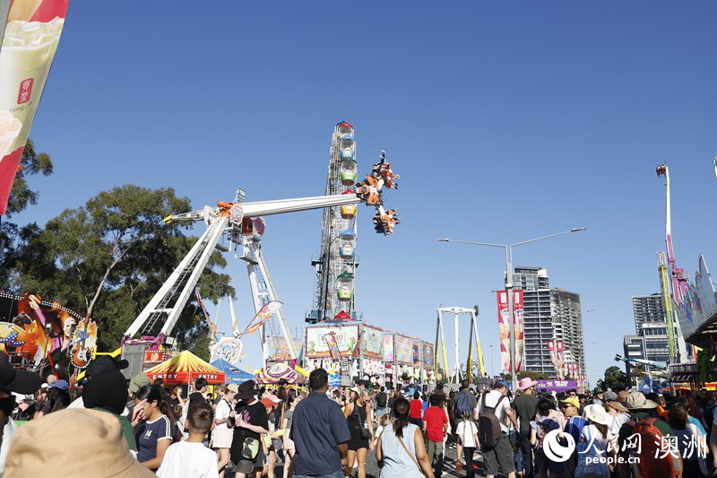 2025悉尼皇家復活節農展會現場人頭攢動（攝影 劉美鷺）